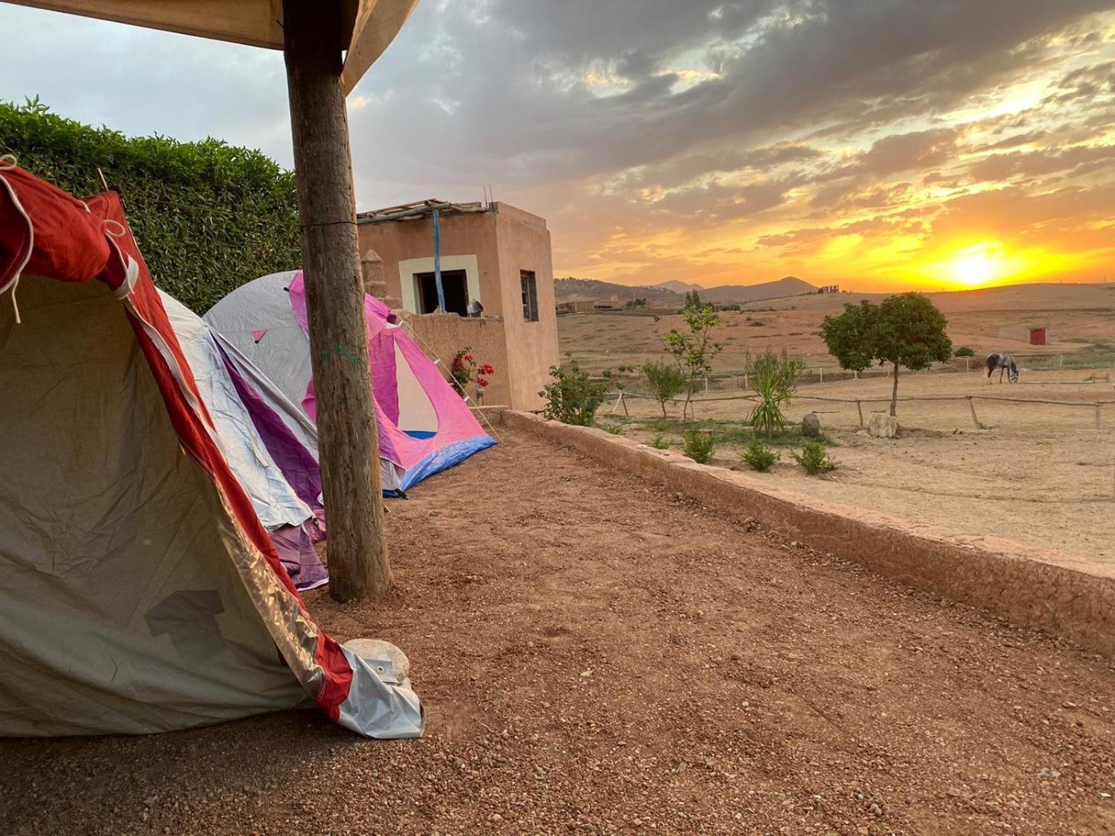 Les Cavaliers Chez Yassine Villa Marrakesh Exteriör bild